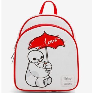 Baymax "Love" Loungefly Mini Backpack NWT
